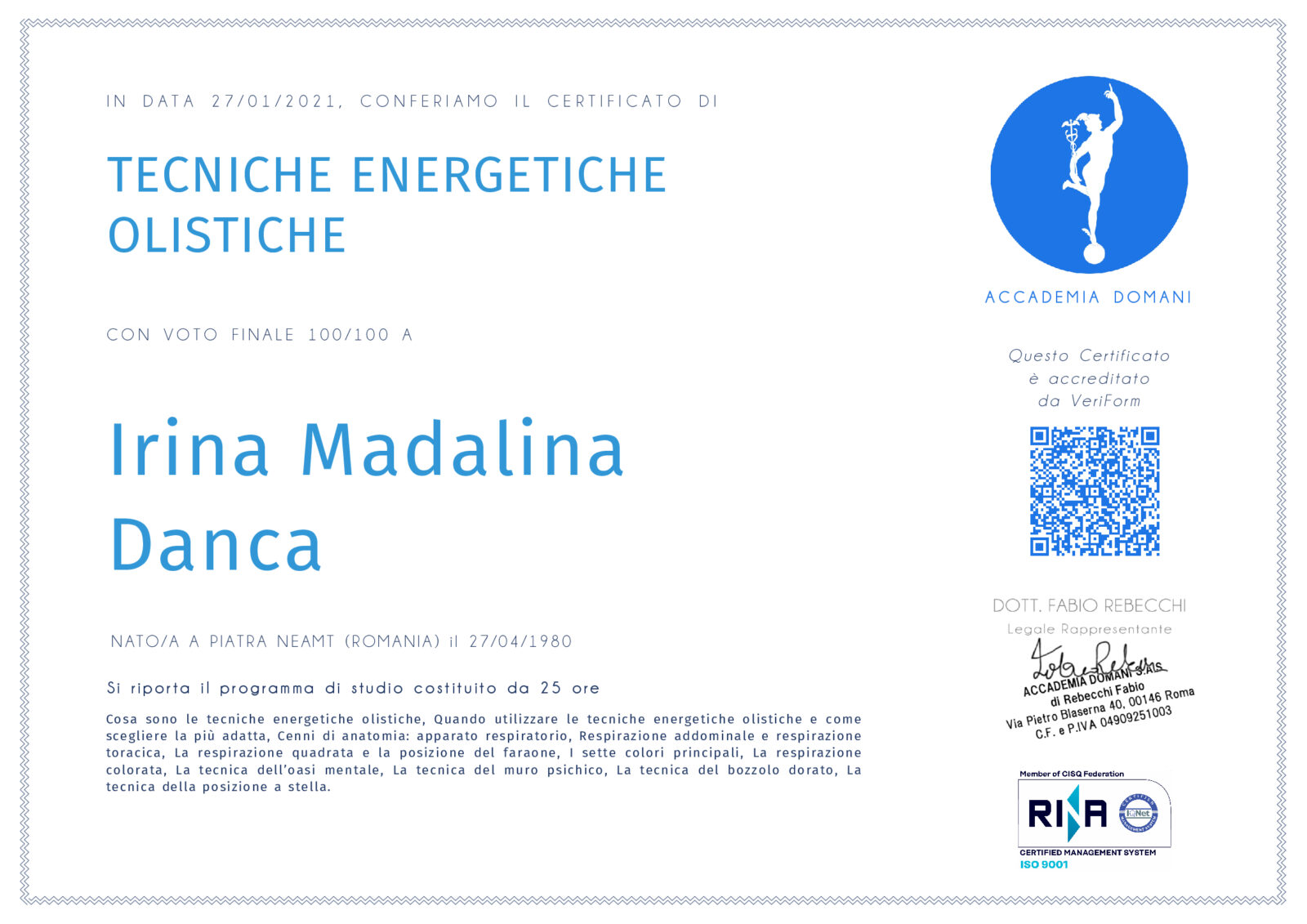 Tecniche Energetiche