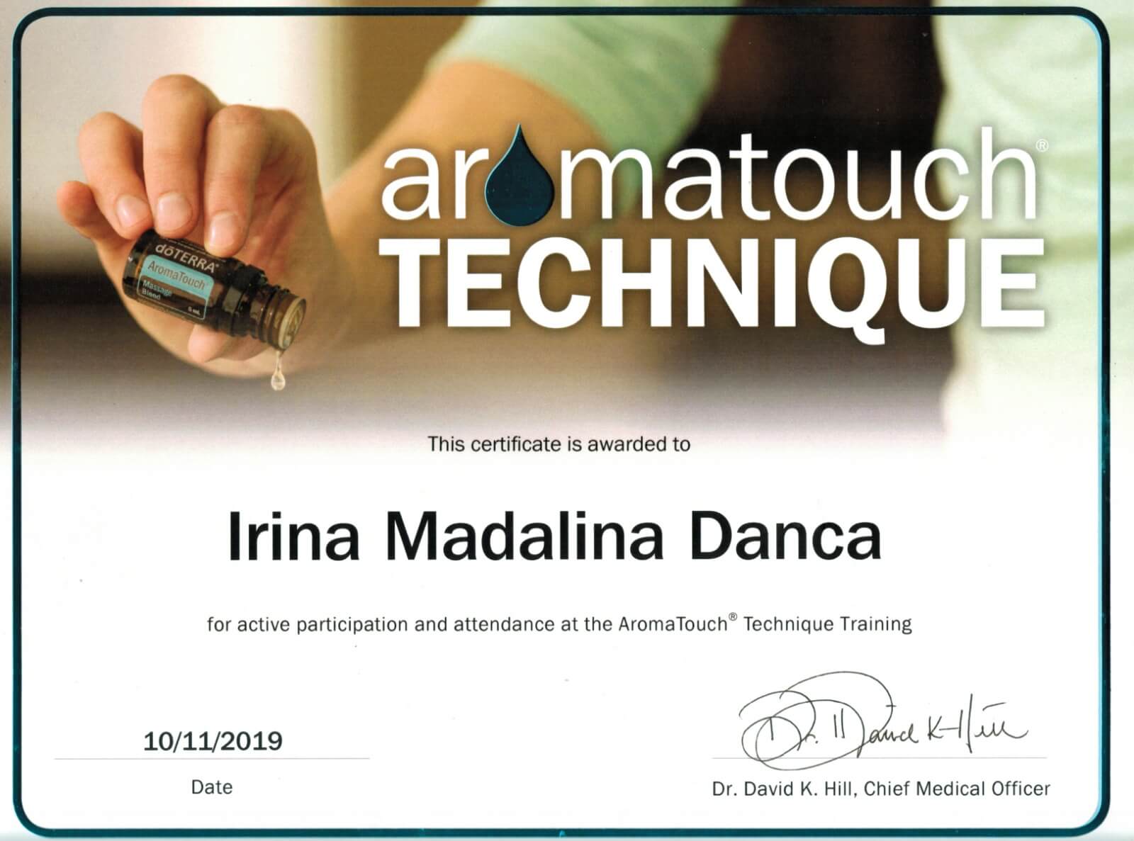 Aromatouch Technique