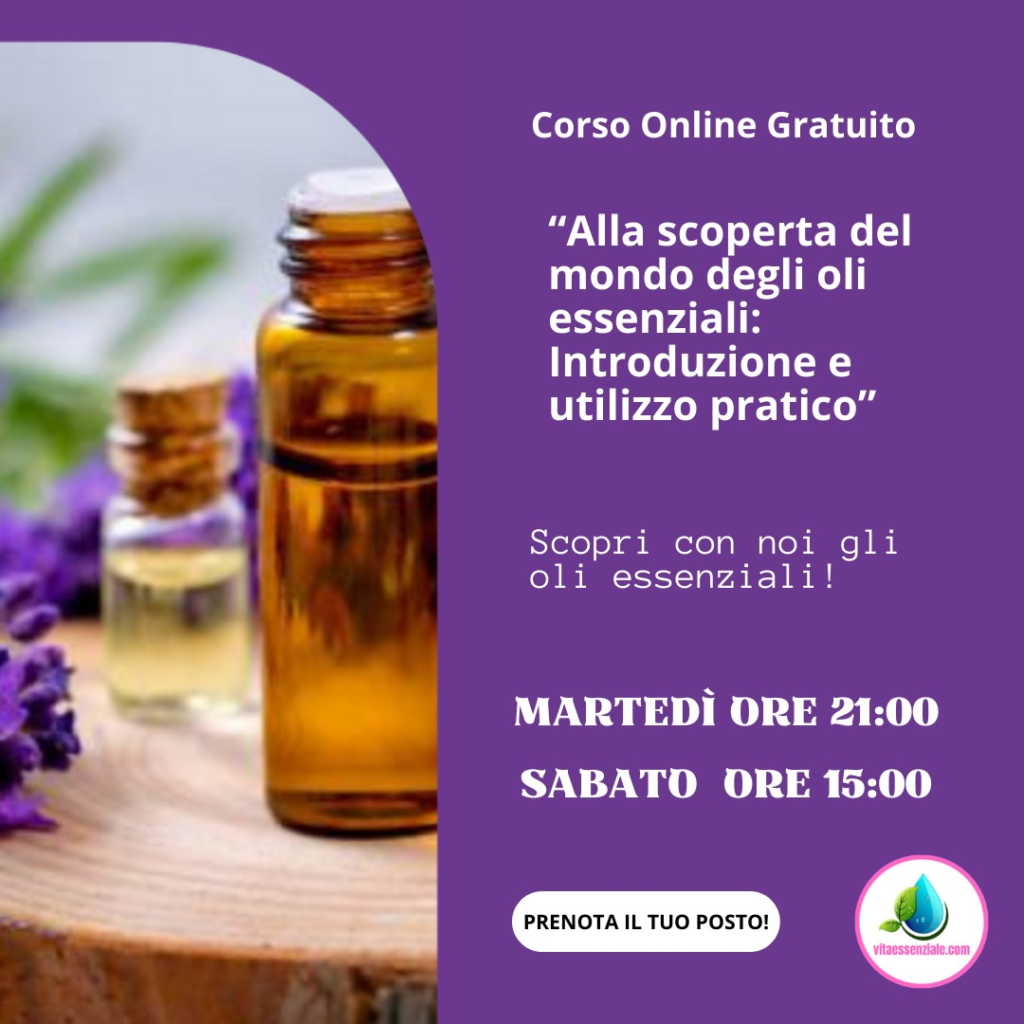 Corsi Gratuiti sugli Oli Essenziali